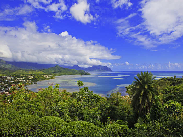 Kaneohe Bay Sandbar, Oahu, Hawaii