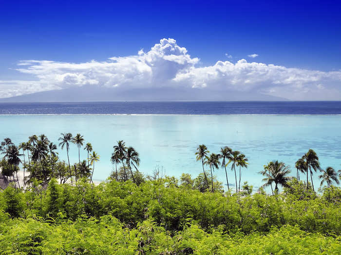 Temae Beach, Moorea, Tahiti