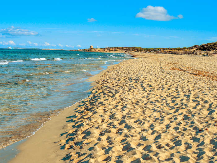 Es Cavallet Beach, Ibiza, Spain