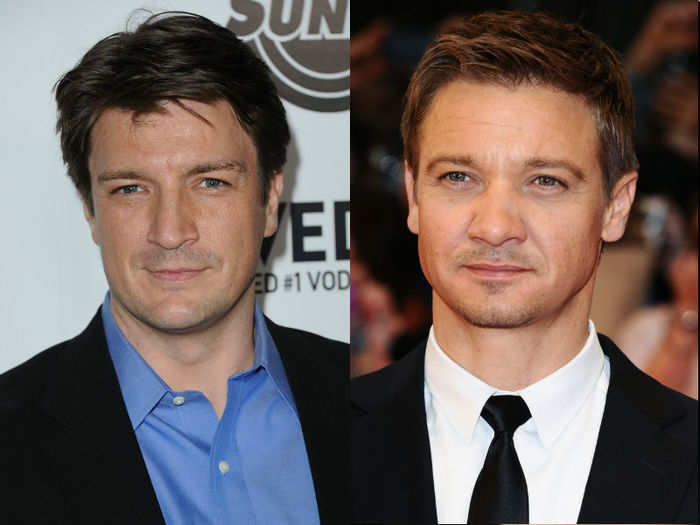 20. Nathan Fillion and Jeremy Renner