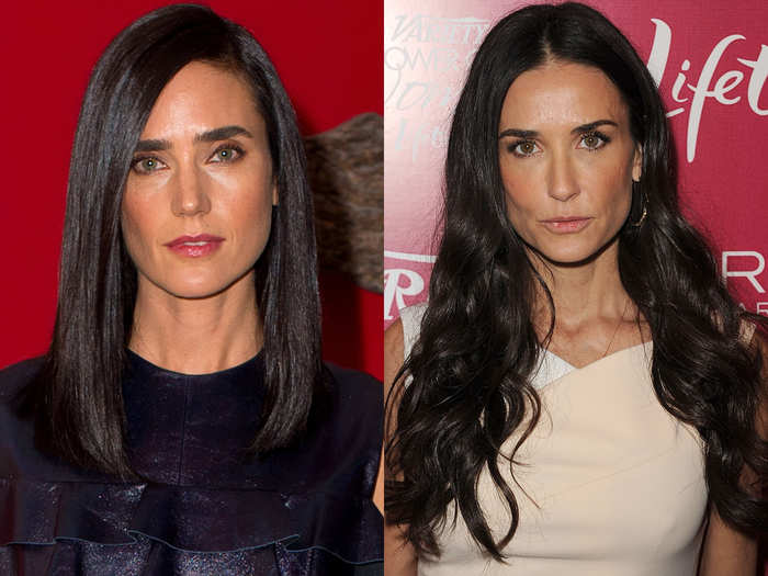 18. Jennifer Connelly and Demi Moore