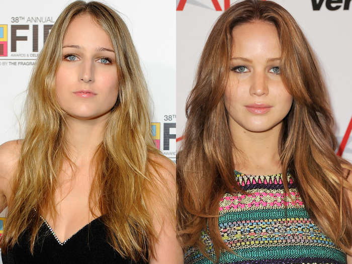 16. Leelee Sobieski and Jennifer Lawrence