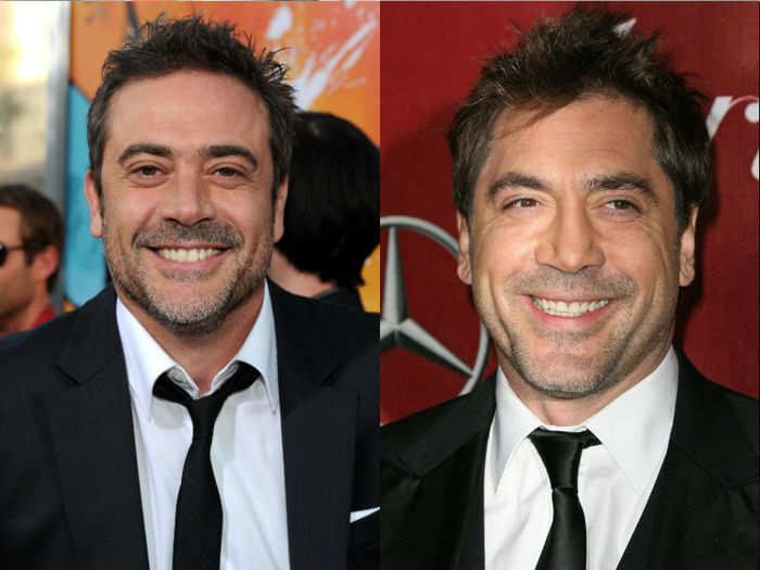 11. Jeffrey Dean Morgan and Javier Bardem.