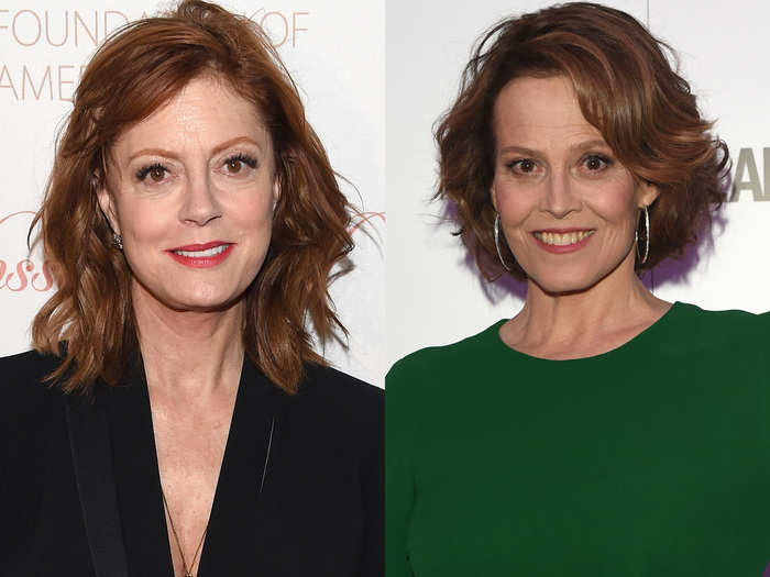 7. Susan Sarandon and Sigourney Weaver