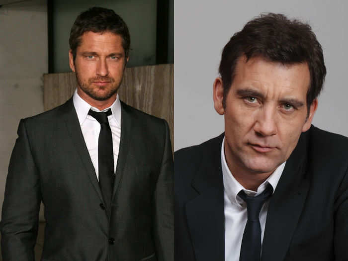 6. Gerard Butler and Clive Owen