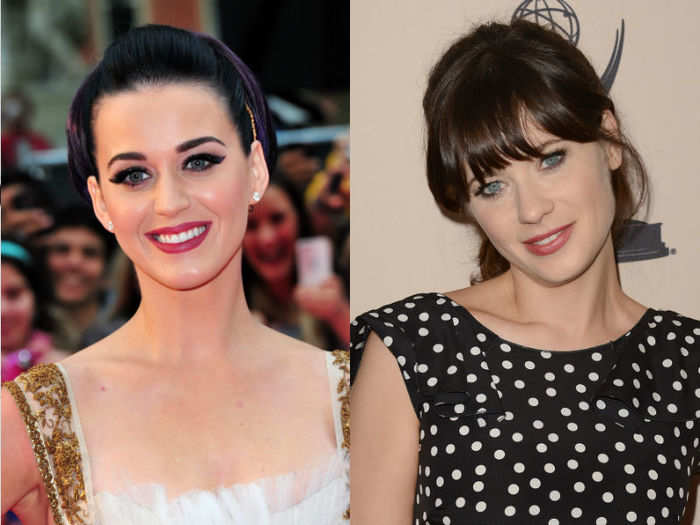 5. Katy Perry and Zooey Deschanel