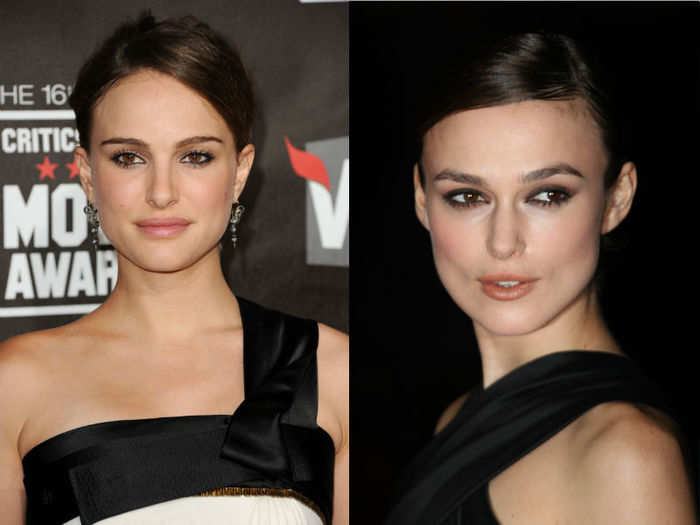 2. Natalie Portman and Keira Knightley