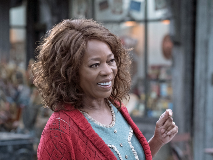 You might know Alfre Woodward from "Desperate Housewives" or "12 Years a Slave." She plays Aunt Josephine, the orphans