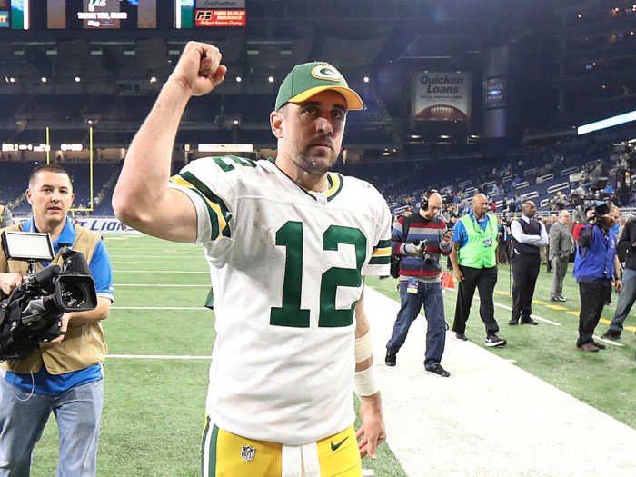 After the Packers stumbled to a 4-6 record this season, Rodgers said his team could run the table and win the rest of their remaining games. They did, and are now two games away from the Super Bowl.