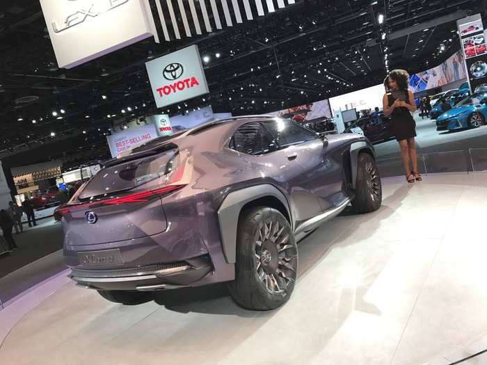 Lexus brought this insane concept car.