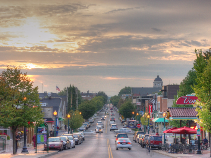 6. Bloomington, Indiana — home of Indiana University Bloomington