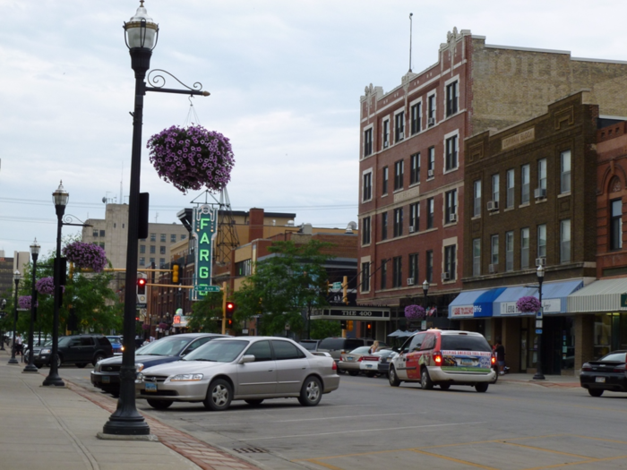 13. Fargo, North Dakota — home of North Dakota State University