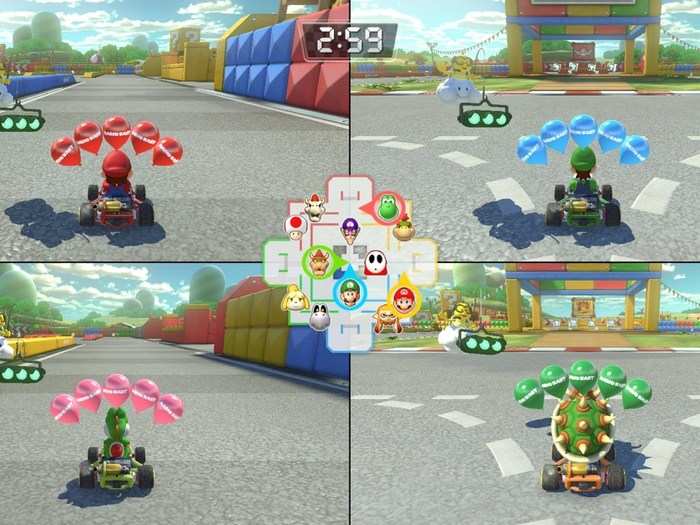 And "Mario Kart 8 Deluxe" is just around the corner on April 28 — now