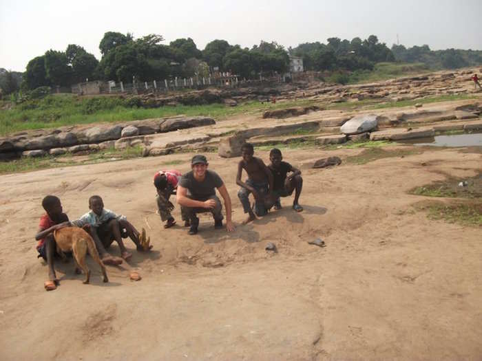 Some of his loneliest days were spent in Africa, which he says he has "fond, strange memories" of.