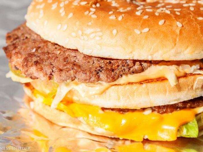 With more beef, more cheese, and more bun, the Grand Mac is a grand experiment in the vein of "super sizing." It