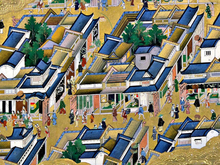 By the 1630s, Edo had a population of 150,000.