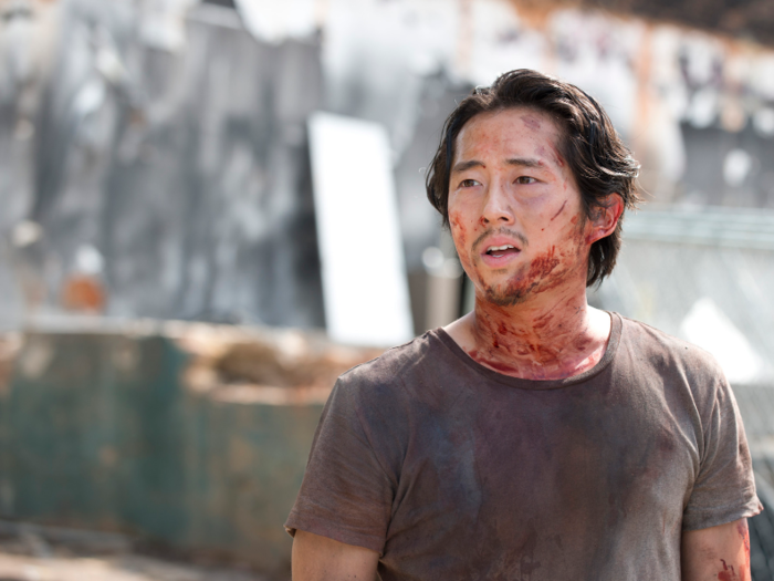 Glenn Rhee, played by Steven Yuen, met his fateful end on the show in the tragic season seven premiere.