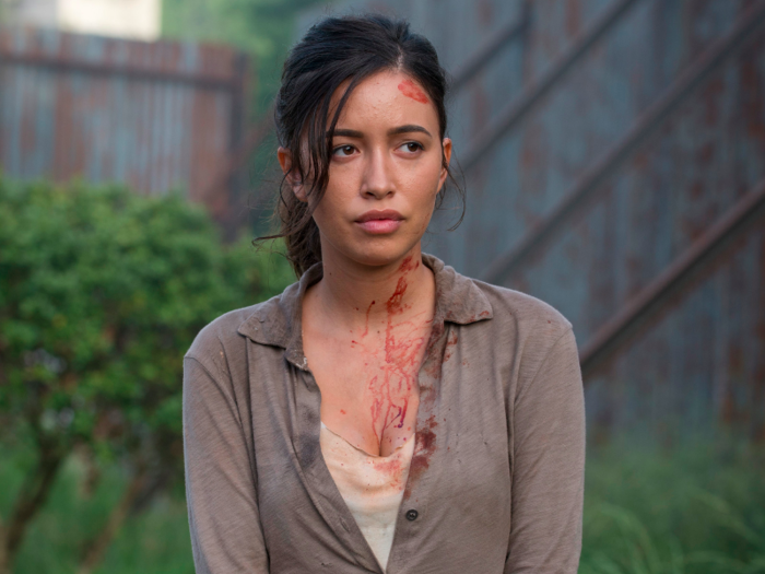 Rosita, played by Christian Serratos, has become a leading lady on the show.