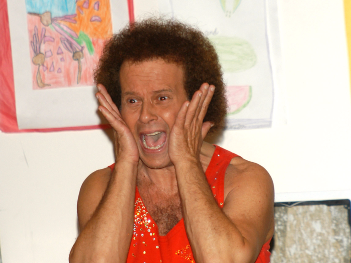 Apparently fame never changed the legendarily perky fitness guru Richard Simmons.