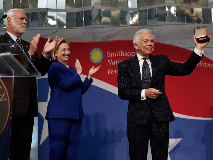 In 2014, Lauren was awarded the James Smithson Bicentennial Medal for his role in preserving the original Star-Spangled Banner.