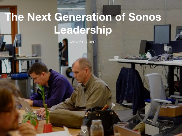 A word (or two) about Sonos itself. The company, based on Santa Barbara, was started in 2002. It