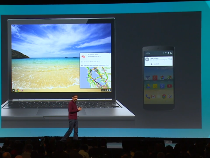 Pichai was also behind Chrome OS, the operating system that powers Google