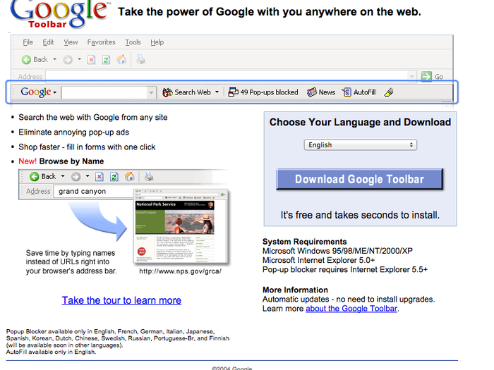 That product ended up being important in 2006, when Microsoft created a "Doomsday" scenario for Google by making Bing the new default search engine on Internet Explorer. Pichai helped convince computer manufacturers to preinstall the Toolbar on their hardware to mitigate the effect of this change.