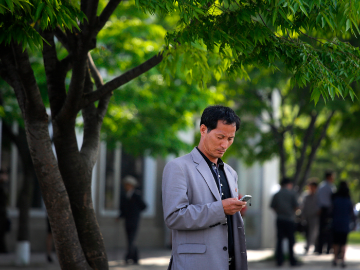 One in 10 North Koreans has a smartphone