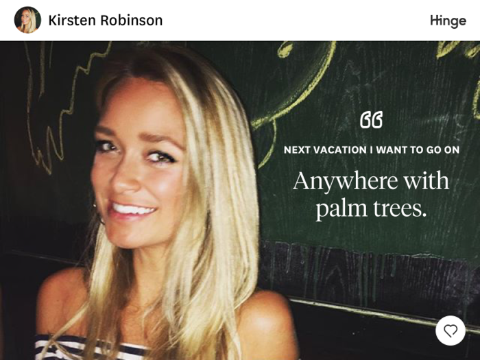 No. 36: Kirsten Robinson