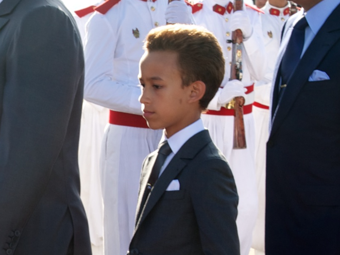 Prince Moulay El Hassan, 13, is set to succeed his father as the king of Morocco.