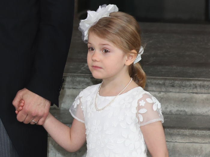 Princess Estelle, Duchess of Östergötland, is just 4 years old, but she