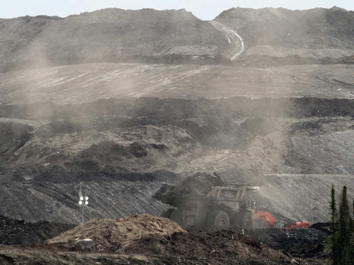 The average dump truck driver makes about $55 an hour plus overtime working the mines and the average family income here is around $190,000 a year.