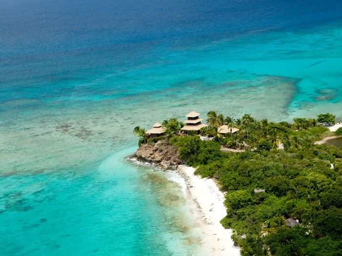 Many celebrities have vacationed here, from Princess Di to Mariah Carey, and even Nelson Mandela. Kate Moss had her 40th birthday party on Necker, and Google co-founder Larry Page had his wedding there.