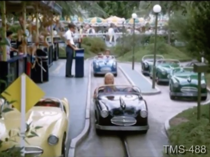 Midget Autopia was a miniature version of the classic Autopia car ride.