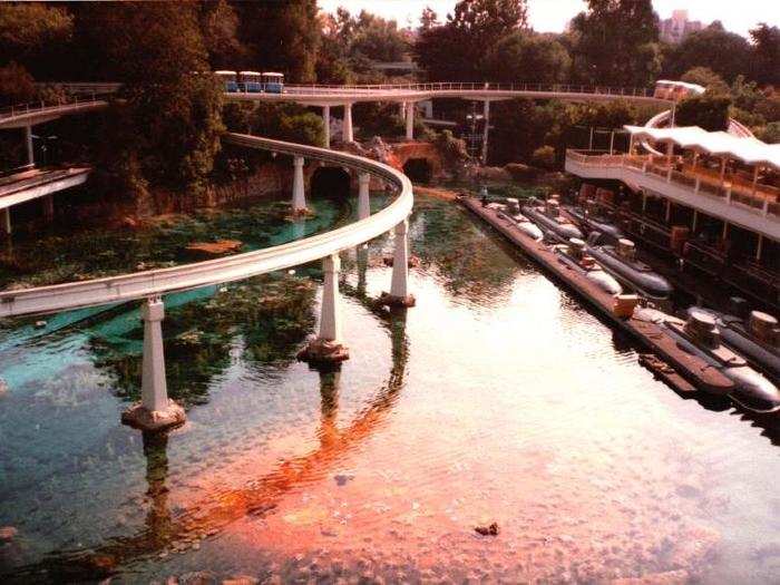 The Submarine Voyage ride was open for 40 years before it closed in 1998.