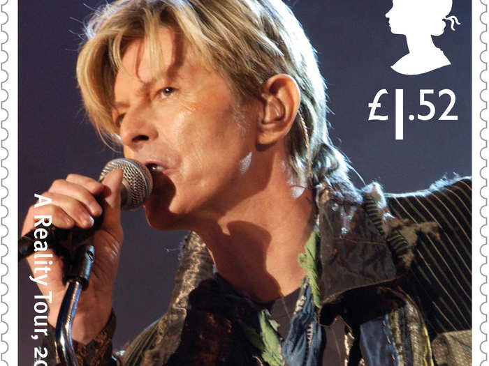 "A Reality Tour", 2004 — Bowie’s last tour, staged to promote the "Reality" album.