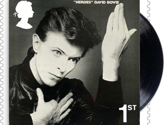 "Heroes" — his twelfth studio album released in October 1977. This was the second instalment of his "Berlin Trilogy" recorded with Brian Eno and Tony Visconti.