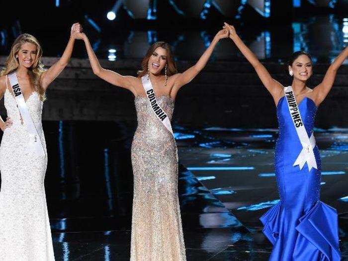 Miss Universe 2015 caused a stir when Steve Harvey accidentally announced Miss Colombia, Ariadna Gutierrez, as the winner and not Miss Philippines, Pia Alonzo Wurtzbach.