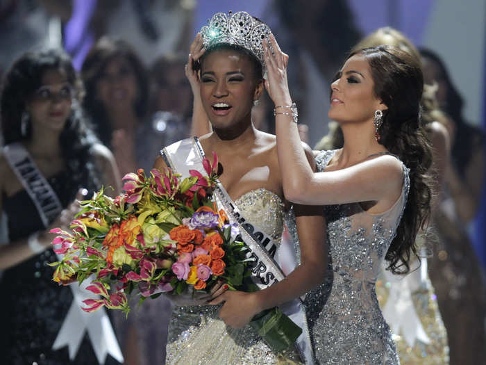 The winners are also all quite young. Miss Angola, Leila Lopes, was crowned Miss Universe 2011 at age 25 and was one of the oldest women to ever win.