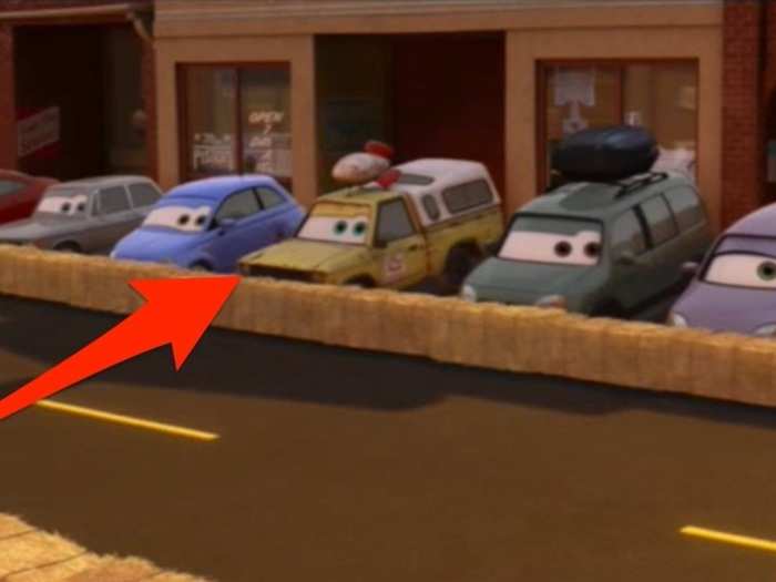 "CARS 2": The Pizza Planet truck is an animated car at the Radiator Springs Grand Prix.