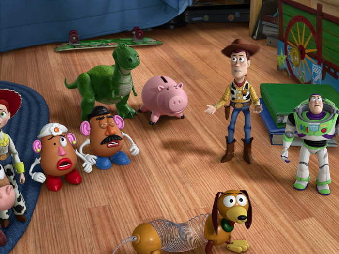 "TOY STORY 3": Can you spot the "Finding Nemo" Easter egg in this scene?