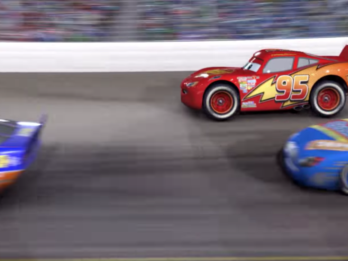 "CARS": The 95 on Lightning McQueen is a reference to 1995, the year "Toy Story," Pixar