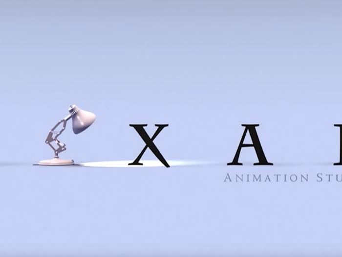 The stars are the outline of the Pixar lamp which appears in the opening logo sequence. It was in Pixar