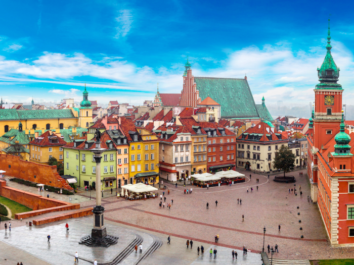 10. Poland —Cities like Warsaw are full of professional service job opportunities for expats and the salaries go a long way there because the cost of living still remains far lower than those in London, Paris, and Frankfurt.