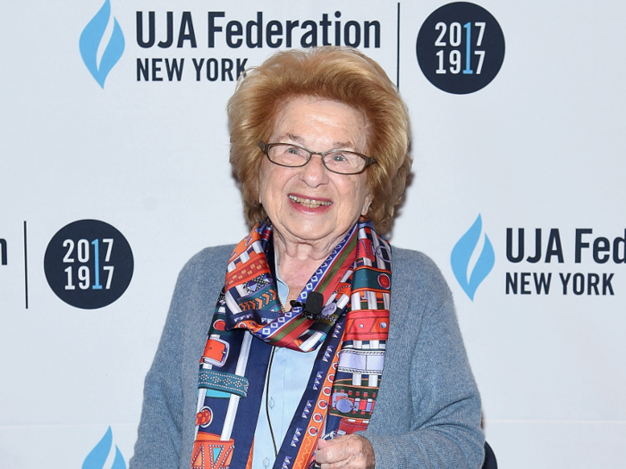 Media personality Dr. Ruth Westheimer was sent to Switzerland while her mother and grandmother were murdered in the Holocaust.