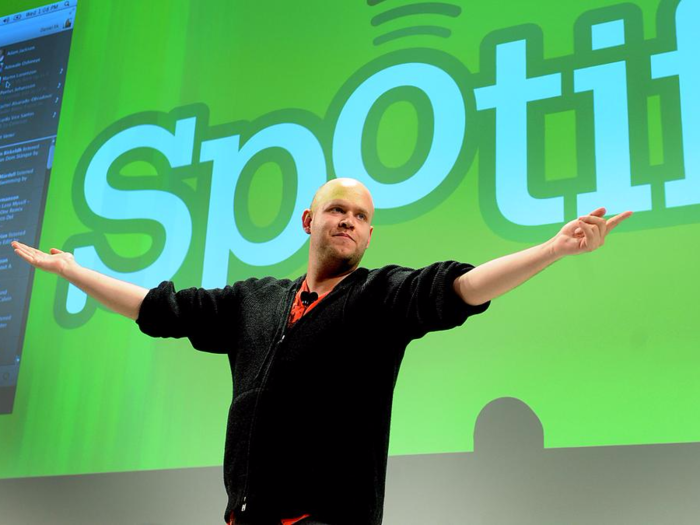 1. Daniel Ek, CEO of Spotify