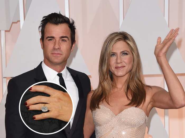 Justin Theroux asked for Jennifer Anniston