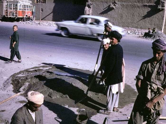 ... and a typical street scene.