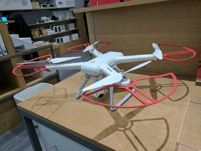 They have drones too! Needless to say it comes with many features, for starters you can connect it to your smartphone and let it follow you around