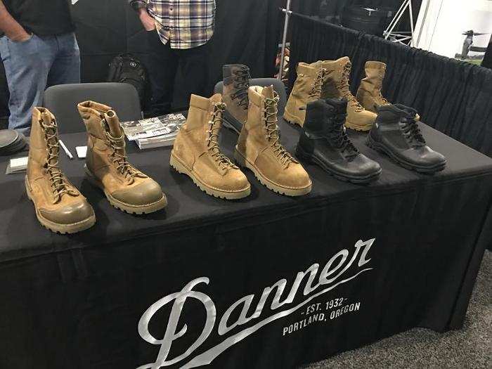 ... to boots.